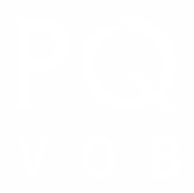 Logo PQ VOB Präqualifizierung in weiß - GRB Rostock ist präqualifizierter Betrieb